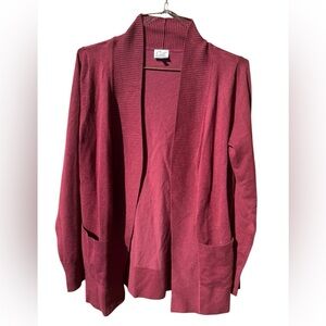 Cielo Women's Cardigan Sweater - Rich Burgundy
